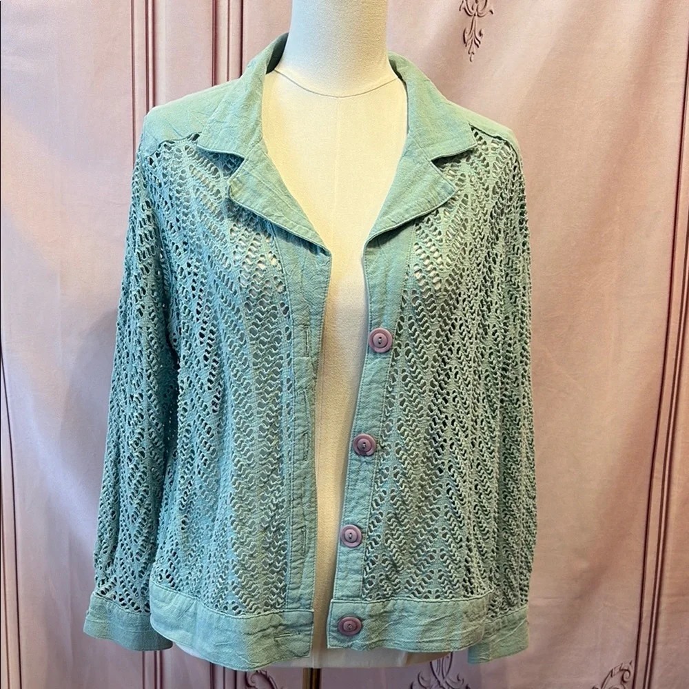 Women's Mint Green 3 piece Draper’s & Damon’s set - Picture 3 of 9